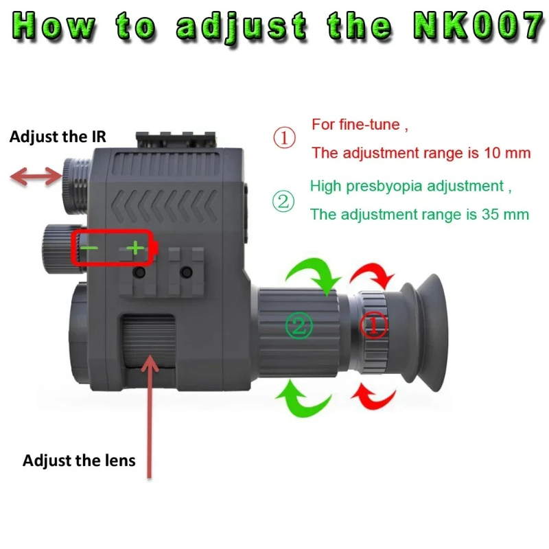 Цифровой монокуляр ночного вид – обзор и цена Night Vision Scope 4X Digital