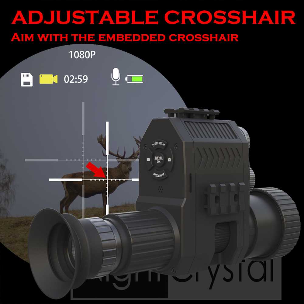 Цифровой прицел ночного видени – обзор и цена Night Vision Rifle Scope Ir 850Nm