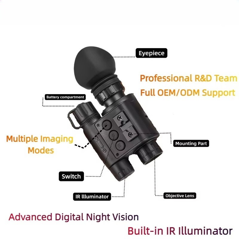 Инфракрасный цифровой прибор н – обзор и цена Night Vision Scope 4X Digital