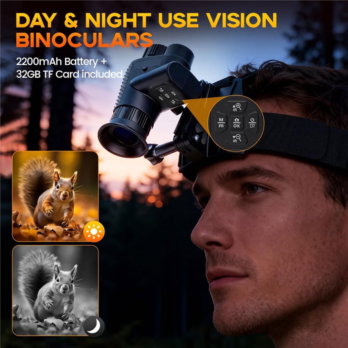 Новый электронный монокуляр но – обзор и цена Night Vision Monocular 8X