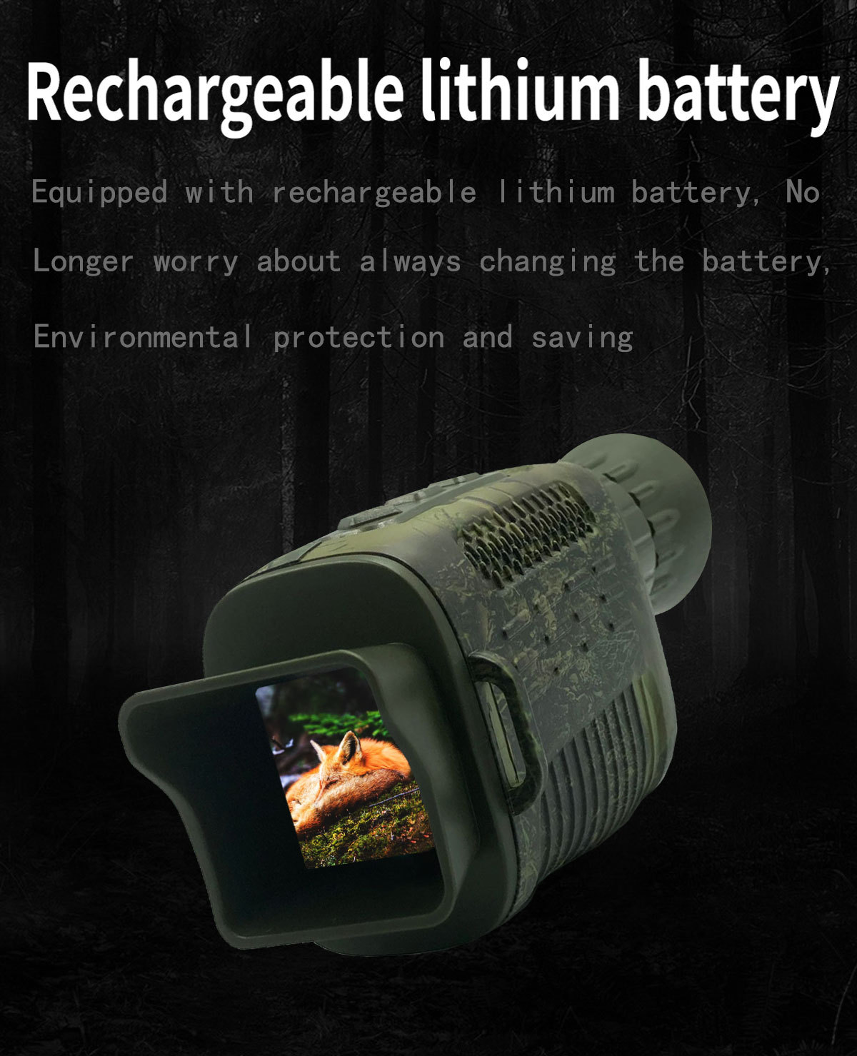 Нетепловой видеокамер для кемп – обзор и цена Night Vision Monocular 1080P