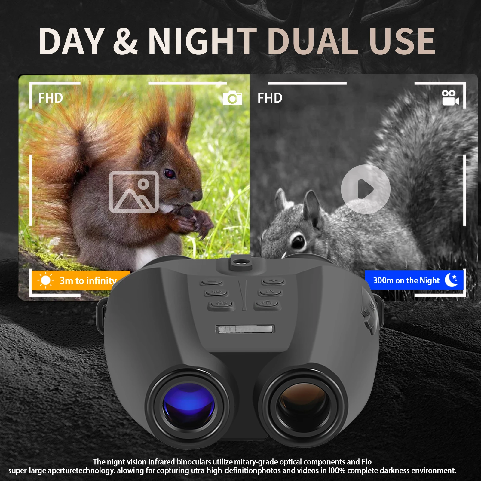 PVS-32 Инфракрасный ночной бин – обзор и цена Night Vision Goggles Head Mounted