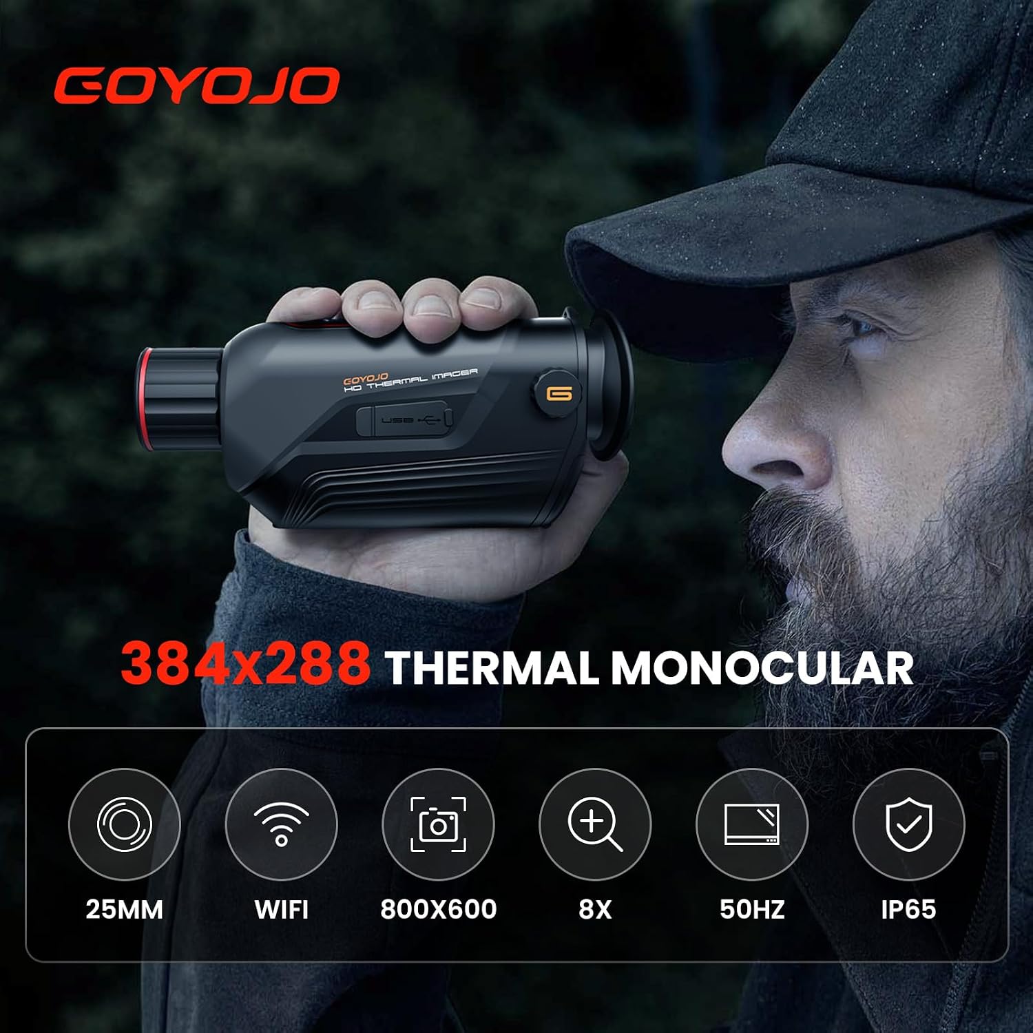 Тепловизионный монокуляр GOYOJ – обзор и цена Night Vision Monocular 8X