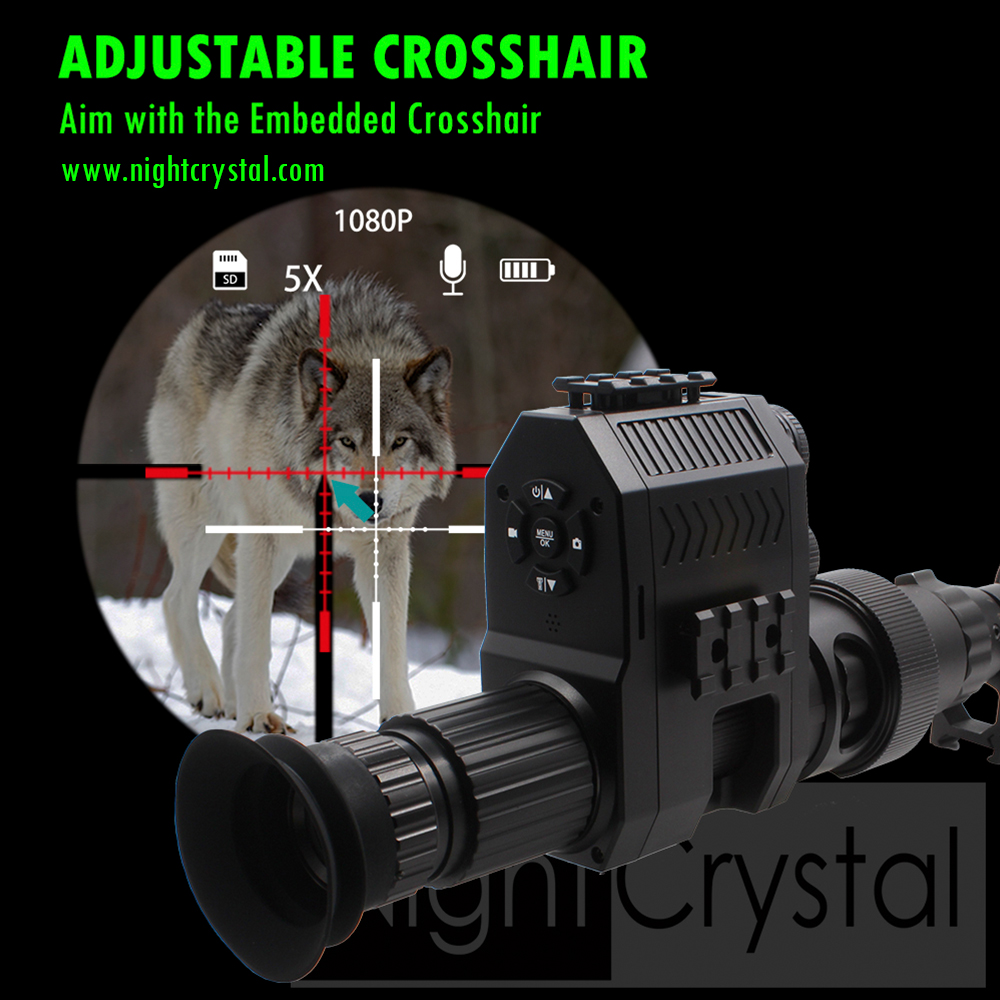 Цифровой прицел ночного видени – обзор и цена Night Vision Rifle Scope Ir 850Nm