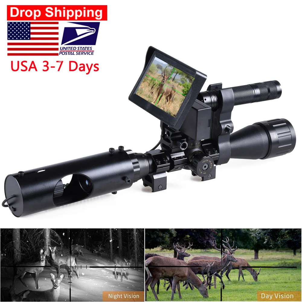 Охотничий прицел ночного виден – обзор и цена Night Vision Rifle Scope Ir 850Nm