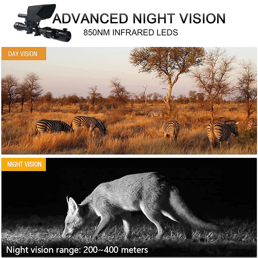 Охотничий прицел ночного виден – обзор и цена Night Vision Rifle Scope Ir 850Nm