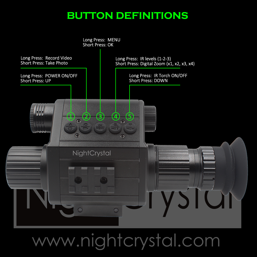 Megaorei M5 Прицел ночного вид – обзор и цена Night Vision Rifle Scope Ir 850Nm
