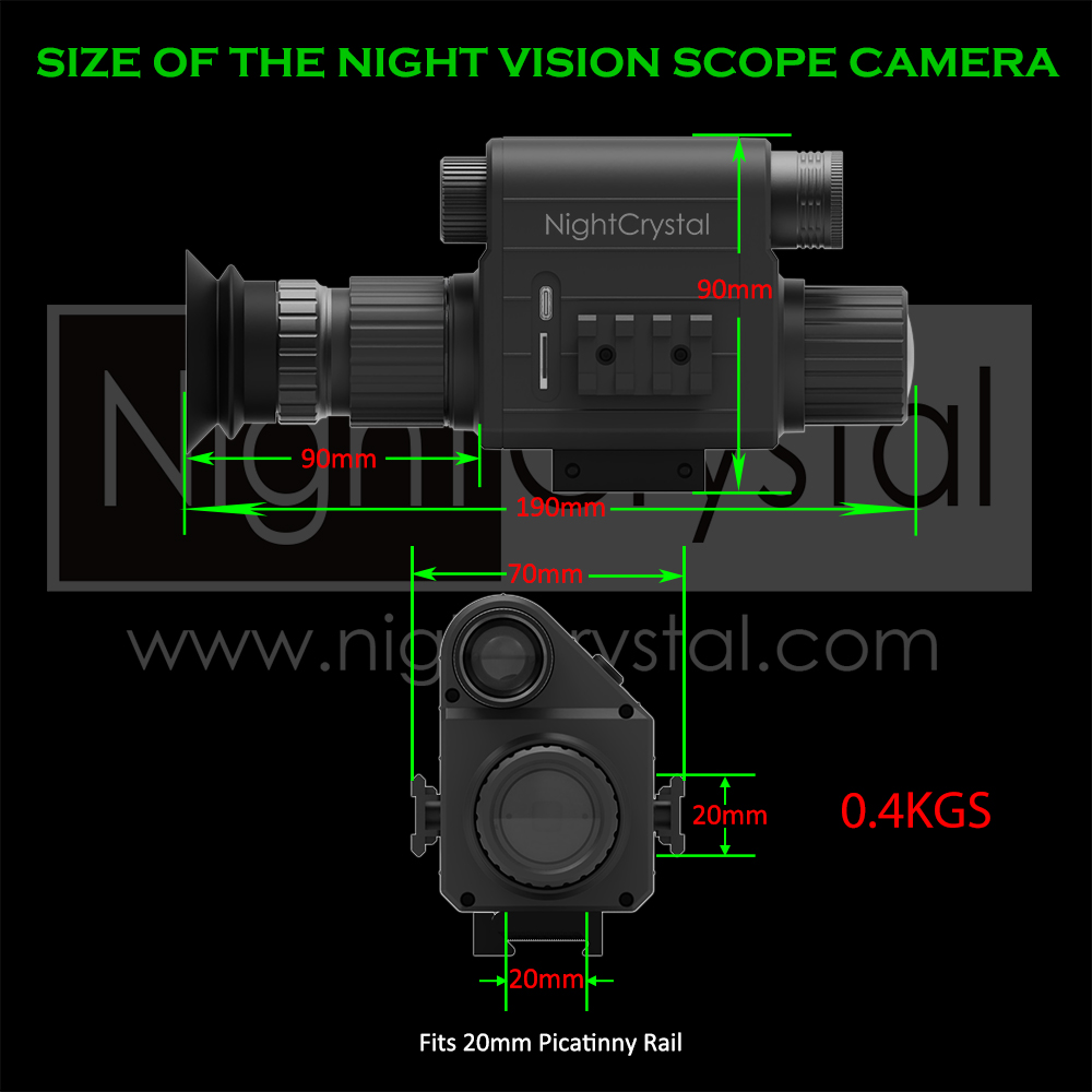 Megaorei M5 Прицел ночного вид – обзор и цена Night Vision Rifle Scope Ir 850Nm