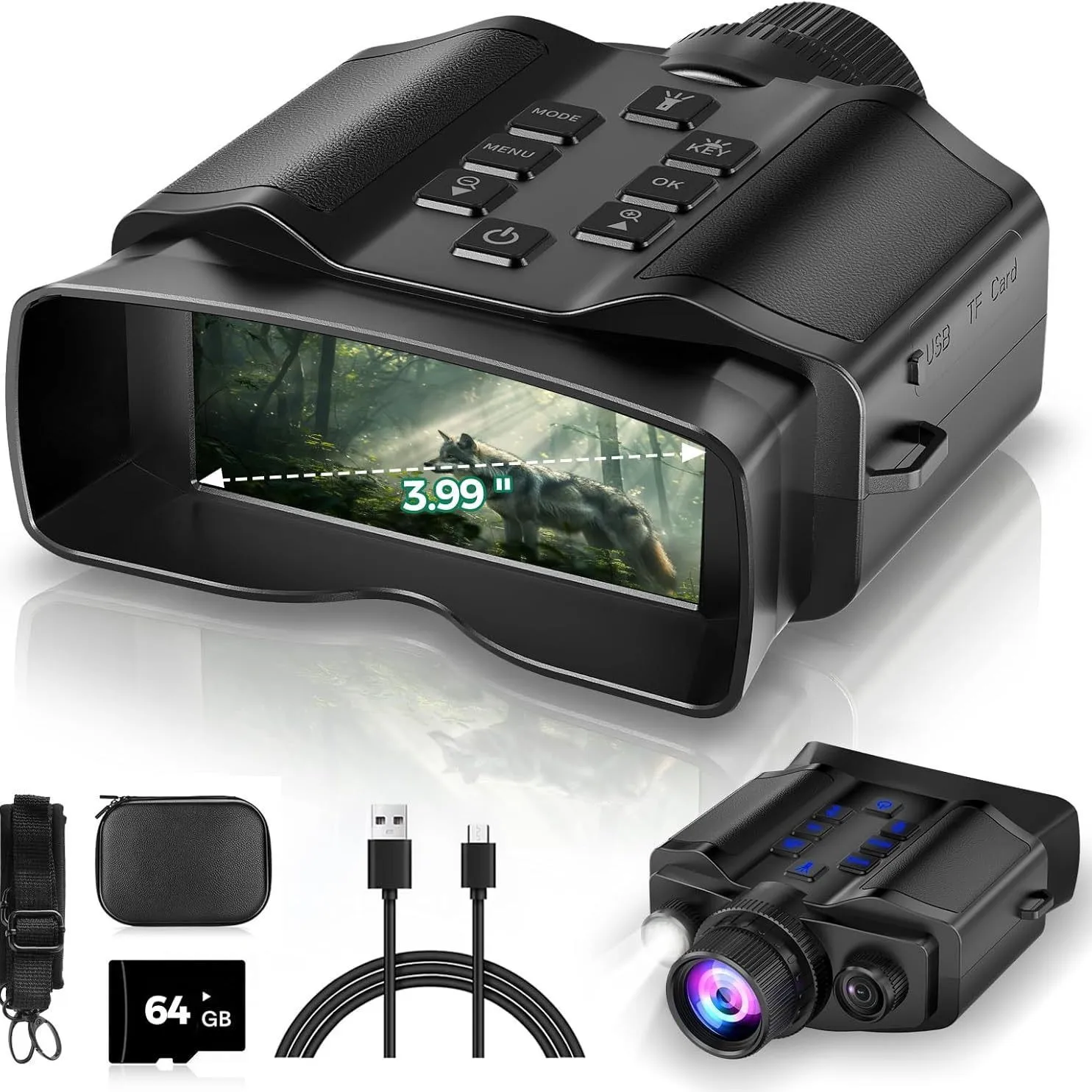 Цифровой телескоп 4K высокой ч – обзор и цена Digital Night Vision Binoculars 4K